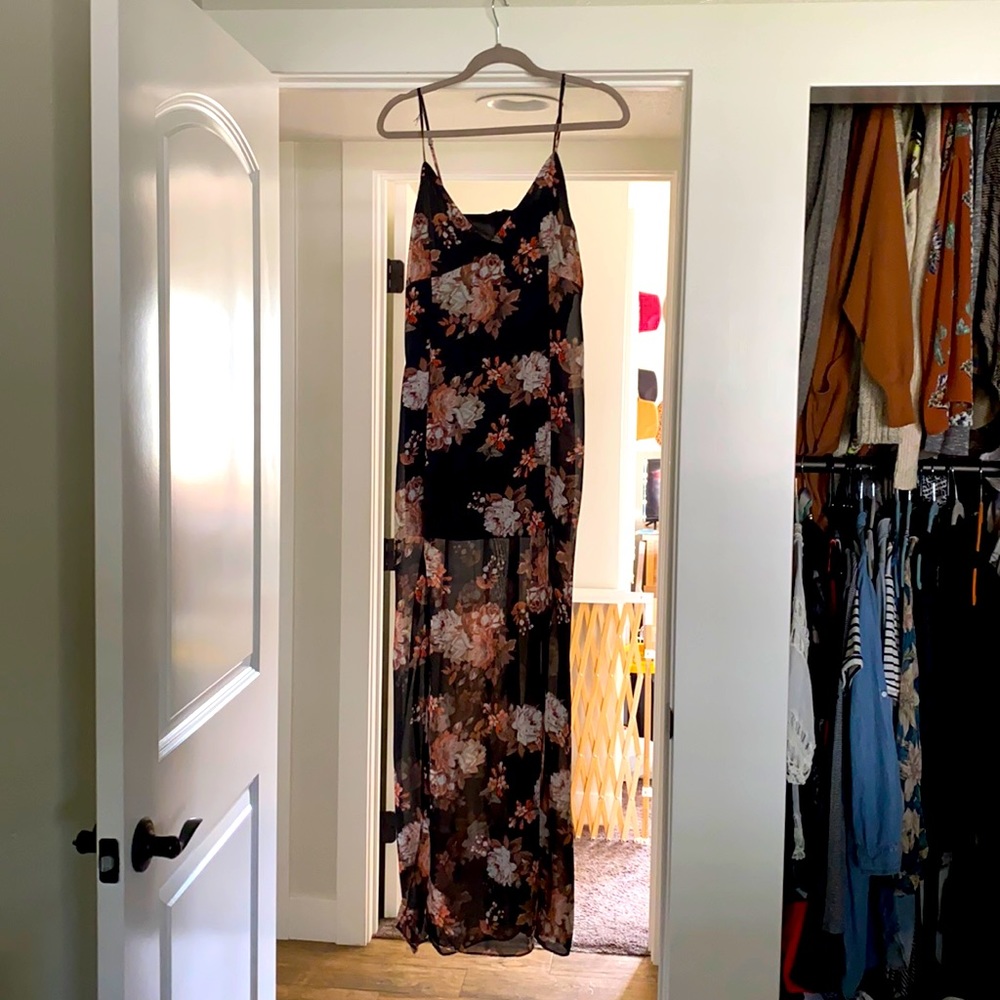 Floral maxi dress